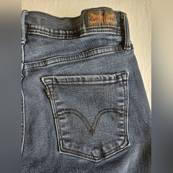 Levi's 512 Jeans Women’s 8M (28x30.5) Perfectly Slimming Skinny Leg Mid Rise GUC - Picture 10 of 10